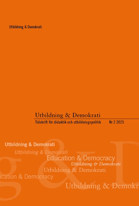 					Visa Vol 34 Nr 2 (2025): Fristående artiklar
				